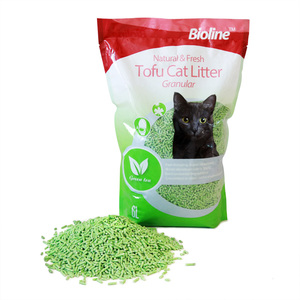 Satış güvenli ve sağlıklı hızlı emilim YEŞİL ÇAY özellikleri kepçe kedi kumu kedi Clumping çöp - Product Image 2