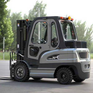 Pengiriman cepat Forklift pemuatan sendiri 2-5 ton tinggi angkat 3m baterai asam timbal Forklift listrik empat roda Forklift - Product Image 4