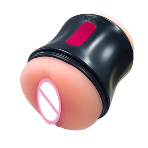 Diseño de textura realista Bastante 10 modos de vibración potentes Masturbador masculino Juguetes sexuales para adultos - Product Image 1