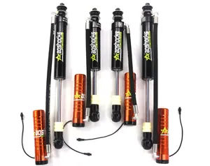 Off Road Nén Và Rebound Có Thể Điều Chỉnh Nitơ Gas 0-2 Inch Lift Kit Shock Absorber Đối Với LAND CRUISER LC100