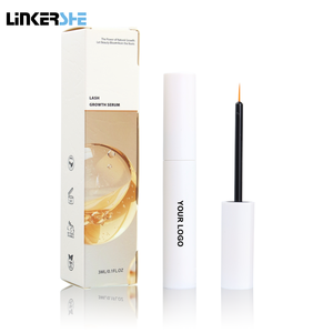 Sérum Wimpern végan biologique sans huile 2 en 1 Cosmétiques de charme de marque privée Sérum amélioration des cils Traitement de croissance - Product Image 4