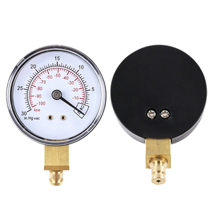 Manómetro de Vacío de Acero Inoxidable 316 de 2.5" (63mm), Personalizable con Rosca NPT <span class=keywords><strong>para</strong></span> <span class=keywords><strong>Bomba</strong></span> de Vacío Industrial - Product Image 2