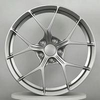 Premium Satin Silber Maßgefertigte Geschmiedete Aluminiumlegierung 18 19 20 21 Zoll 5x114,3 Autofelgen für Tesla Model 3 Y BMW G80 M3