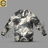 Veste de chasse tactique pour homme personnalisable, protection solaire, respirante, camouflage, pour la pêche en plein air