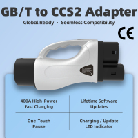 Adaptador de Carga Rápida CC de 1000V 400A Gbt a Ccs2, Conector de Carga Rápida de Alta Corriente a Prueba de Agua para Vehículos de Nueva Energía
