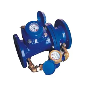 Multi-Jet Type Turbine Compound Water Meter dengan Kombinasi Dry Type Register Meter