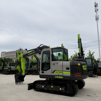 Nouvelle pelle sur chenilles compacte Zoomlion de 7,5 tonnes et pelle sur chenilles Zoomlion ZE75GA d'occasion à vendre à bas prix