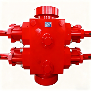 อุปกรณ์ป้องกันการระเบิดแบบ Double Ram ขนาด 16A รุ่น BOP 3000-15000 psi สำหรับการควบคุมบ่อน้ำมันในงานขุดเจาะ - Product Image 1