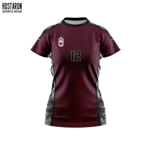 HOSTARON Custom Volleyball Sport Jersey Sleeveless Sublimated Volleyball Jersey Set Slim Fit Sportswear Men Volleyball Jersey