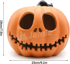 Halloween Jack O Lantern zucche, azionato a batteria luce di <span class=keywords><strong>zucca</strong></span> lanterna Helloween decorazioni di <span class=keywords><strong>zucca</strong></span> per interni esterni - Product Image 3