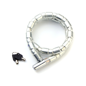<span class=keywords><strong>Accesorios</strong></span> <span class=keywords><strong>para</strong></span> Bicicletas y Motocicletas, Candado de Seguridad con Cabeza de Hierro, Resistente al Agua y <span class=keywords><strong>Antirrobo</strong></span>, con Tubo de Cuero Colorido - Product Image 5