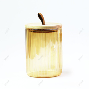 Offre Spéciale Soufflé À La Main Borosilicate Nervuré Verre Dôme Bougeoir Cylindre Verre <span class=keywords><strong>Bougie</strong></span> Pot <span class=keywords><strong>Vase</strong></span> pour La Fabrication De Bougies - Product Image 1