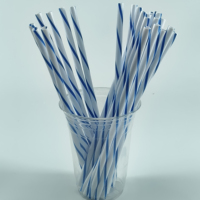 Pailles en plastique jetables pour usage quotidien