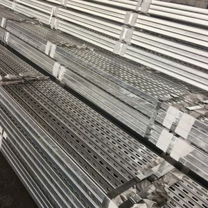 Poutre en acier profilé Unistrut standard pour la construction industrielle, système de montage au sol pour panneaux solaires, charge de 250 kg - Product Image 5