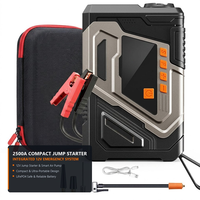 YILIE F1500 LiFePO4 Jump Starter dengan Pompa Udara 10800mAh 12V Penguat Baterai Mobil 25mm Pengisi Angin Ban Grosir Pabrik