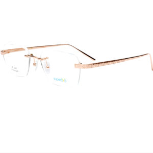 <span class=keywords><strong>แว่นตา</strong></span>แฟชั่นผู้ชาย Superovo <span class=keywords><strong>18K</strong></span> <span class=keywords><strong>ทอง</strong></span>คำแท้ <span class=keywords><strong>กรอบ</strong></span>ใหญ่ สไตล์ลำลองและธุรกิจ พร้อมเลนส์สายตาและลวดลายพิมพ์ - Product Image 4