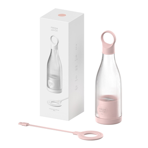 450ml Mini Portable Battery/<b>USB</b> Rechargeable 4-Blade Pure Copper Motor Blender for Household Outdoor Use <b>USB</b> Recharge - Product Image 1