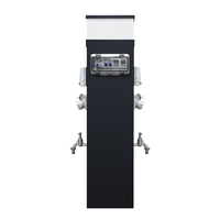 Pilier d'alimentation intelligent robuste pour extérieur, colonne intégrée eau et électricité, borne de prise de jardin pour marina, camping-car et camping