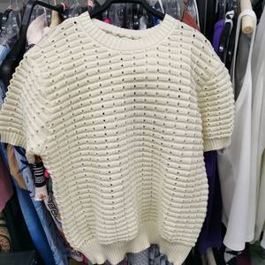 Tuta da uomo lavorata a maglia autunno 2 pezzi Set 2022 nuovi pantaloncini Casual a maniche corte Set moda uomo tuta da Jogging sportiva allentata abbigliamento - Product Image 5