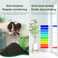 Détecteur de fertilité du sol de qualité supérieure, analyseur de sol portable et durable, idéal pour la culture en champ et les plantes en pot