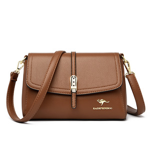 Bolsos de Mano de Alta Calidad para Mujer, Bolso de Hombro de Cuero PU, Bolsos de Mensajero de Diseñador de Moda para Damas, Nuevo Bolso Cruzado de Lujo - Product Image 1