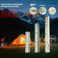 Nouvelle Lanterne de Camping LED Extérieure 2025, Corps en ABS, Longue Autonomie, Étanche, Magnétique, Lumière de Marché Nocturne Suspendue, Certifiée IP65