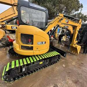 Mini-excavatrice d'occasion en bon état pour 305.5E, 5 tonnes, modèle 2025, avec moteur, pompe et moteur électrique, capacité de la benne de 0,22 m³, puissance de 34,1 kW - Product Image 1