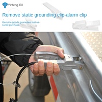 Pince électrostatique anti-explosion en aluminium, alarme, pince de mise à la terre antistatique, réservoir indépendant, laboratoire, acier inoxydable
