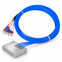 Sonde de température à thermocouple de type K à jonction micro-exposée, isolée en PTFE, pour la mesure de la température des machines industrielles