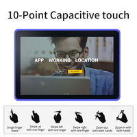 10.1 13.3 15.6 21.5 Inch Panel Pemesanan Ruang Rapat & Konferensi Sistem Reservasi Kelas Android Digital Signage