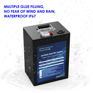 Batterie au lithium-ion 60V 50Ah-80Ah pour scooter DELONGTOP LVM10, 6000 cycles, pack batterie moto, protection étanche IP67, sûre et fiable - Product Image 1