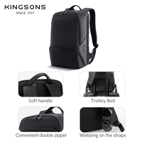 Tas Ransel Laptop Bisnis Desain Terpopuler Dengan Port Pengisian Daya USB Kapasitas Besar Cocok untuk Perjalanan Bisnis Perjalanan Singkat