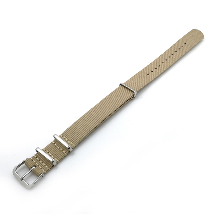 Multi Color High Quality Nylon Striped Watch Strap 12mm 14mm 16mm 18mm 20mm 22mm 24mm Wristband Nylon Watch Band
