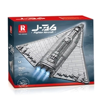 Reobrix 33045 J-36 6th Gen Stealth Fighter 1521 Pcs |   Termasuk Stand Display Multi-Artikulasi