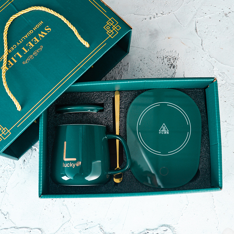 Seaygift креативные подарочные наборы изолированные керамические чашки для завтрака и молока керамические кружки для кофе и чая с подогревом