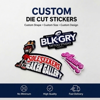 Autocollants découpés sur mesure de toutes formes et tailles, étiquettes de logo pour l'emballage de produits, marquage de la marque, bords propres, découpe précise, impression OEM