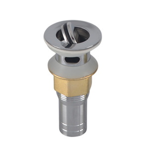 Cabezal de drenaje de acero inoxidable, accesorio para lavabo roscado anticorrosión de 12 pulgadas - Product Image 1