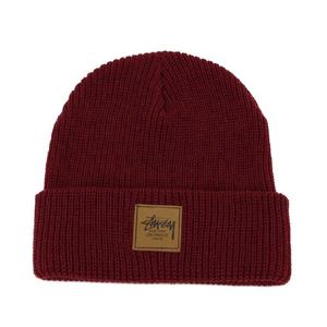 Gorro de pescador con Logo personalizado para hombre y mujer, gorro de lana con parche de cuero de alta calidad, colorido, acrílico, para invierno, venta al por mayor - Product Image 5