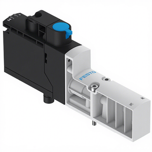 Válvula Solenoide <span class=keywords><strong>Biestable</strong></span> de <span class=keywords><strong>5</strong></span>/<span class=keywords><strong>2</strong></span> Vías Festos VSVA-B-D52-ZH-A2-1T1L 8033469 Original y Nueva para Automatización Industrial - Product Image 1