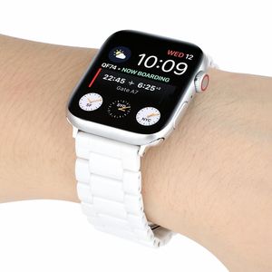 Bracelet en céramique pour <span class=keywords><strong>Apple</strong></span> <span class=keywords><strong>Watch</strong></span> Bracelet 38mm 40mm 42mm <span class=keywords><strong>44mm</strong></span> 41mm 45mm 49mm 46mm Bracelet Série 10 9 8 7 6 <span class=keywords><strong>5</strong></span> 4 Bracelet de montre - Product Image 4
