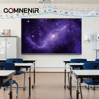 Pizarra Interactiva Inteligente LED 4K de 86 Pulgadas para Uso Escolar, Panel Plano con Pantalla Táctil de 20 Puntos para Aula y Oficina