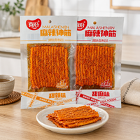 Vente en gros latiao gluten épicé 4 assortis, sachet individuel transparent cartons mixtes marque privée OEM ODM impression de s