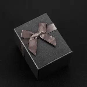 黑色礼品盒豪华领结手表包装盒