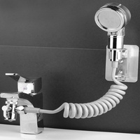 Extenseur de robinet de lavabo Kinglions, pomme de douche externe, séparateur d'eau, pulvérisateur de bidet, lavage des cheveux, robinets de toilette et de cuisine