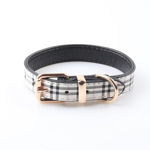 <span class=keywords><strong>Collar</strong></span> para perro con hebilla de metal, Gargantilla de cuero sintético con logotipo personalizado, pequeño o mediano, para mascotas, venta al por mayor, Amigo - Product Image 4