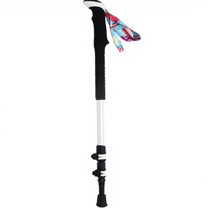 Bastoncini da Trekking a 3 Segmenti con Chiusura Rapida, in Alluminio 7075 ad Alta Resistenza, Impugnatura Ergonomica in EVA, Bastoni da Passeggio Portatili per <span class=keywords><strong>Montagna</strong></span> - Product Image 1