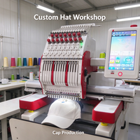 Machine à broder industrielle à tête unique renforcée pour la broderie de tissus épais