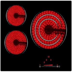 Đen IH được xây dựng trong 3 Bunner đung <span class=keywords><strong>Single</strong></span>-Port CB lõm cảm ứng nồi - Product Image 4