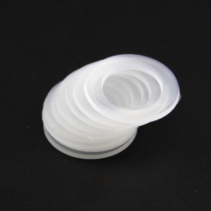 Joint d'isolation transparent en PE, rondelle plate en nylon, plastique 2-15 - Product Image 2