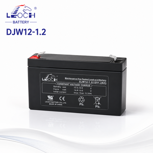 Batterie à décharge profonde 12V 1.2Ah longue durée - LEOCH DJW12-1.2 pour systèmes de stockage d'énergie et de secours - Product Image 1